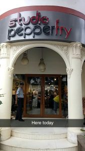 Entrance of Pepperfry Studio, Santacruz
