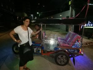 Auto rickshaw in bangkok