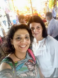 Selfie at Colaba Causeway, South Mumbai