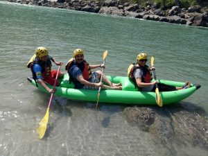 river rafting at rishikesh