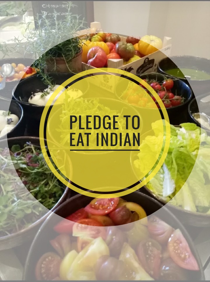 Pledge to Eat Indian