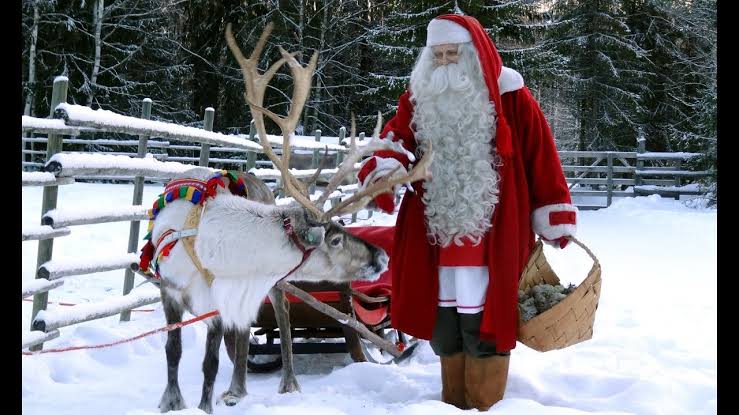 Santa Claus in Lapland